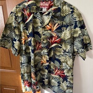 Men's Tropical Floral Shirt - Multicolor